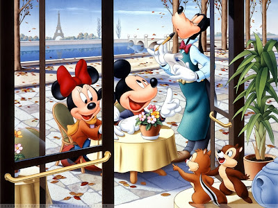 Disney Mickey and Mini Mouse Wallpaper | Resolution 1024 x 768