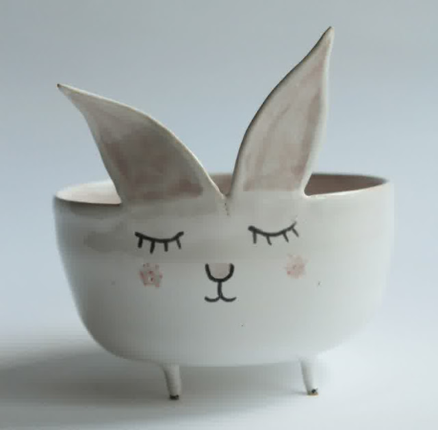whimsical animal ceramic