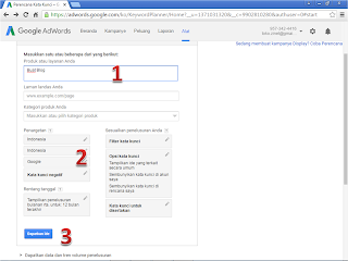 Cara Riset Keyword Di Google Adwords