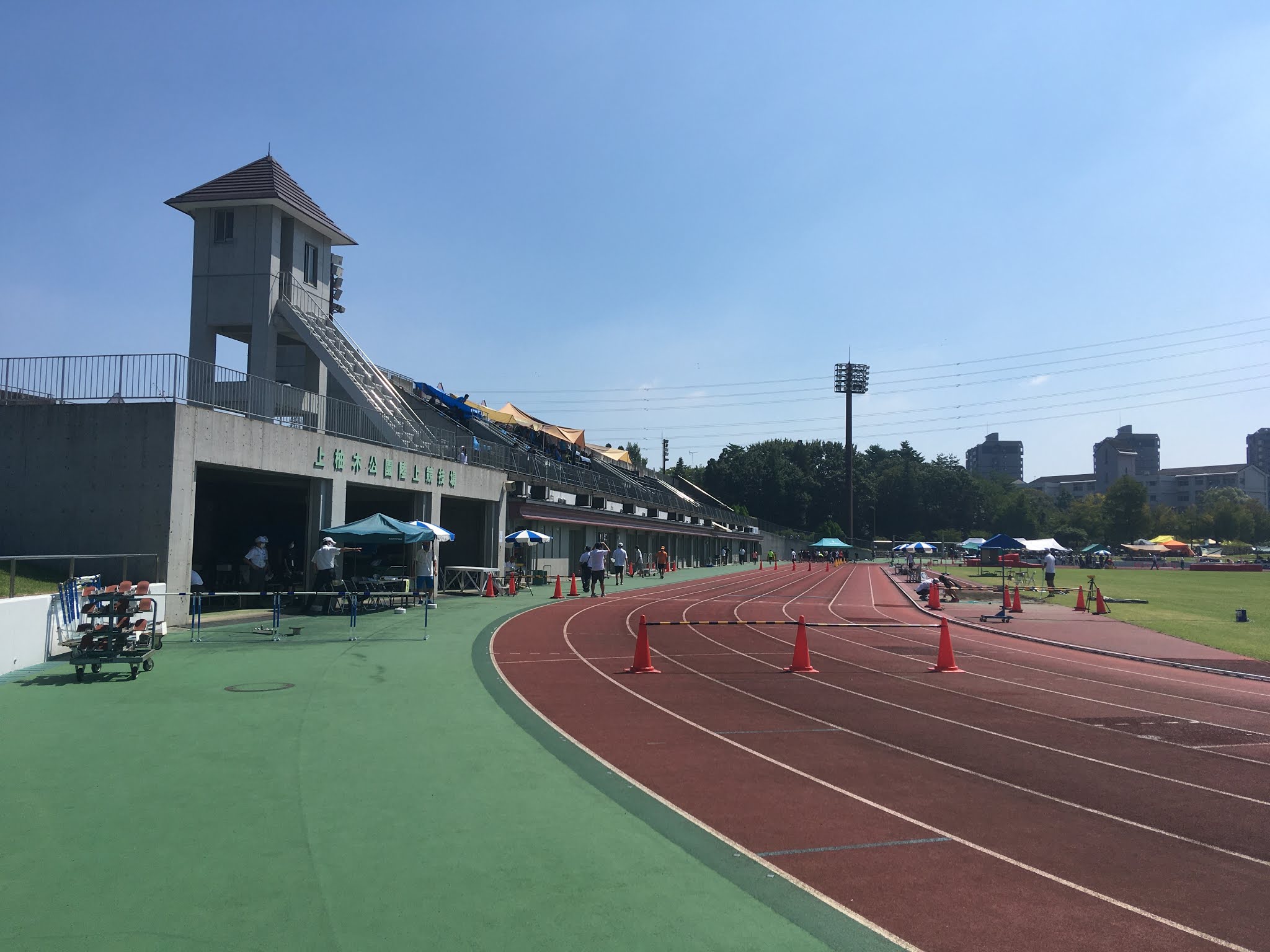 陸上競技部のブログ 高校生多摩地区夏季競技会１日目