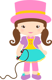 Girl Circus Clipart