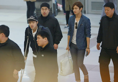 [PHOTOS] 140325 TVXQ - Gimpo Airport (Part 2)