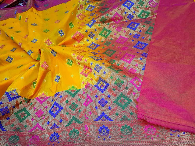 Banarasi silk soft handloom saree