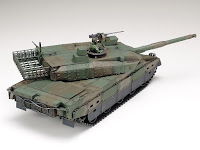 Tamiya 1/48 JGSDF TYPE 10 TANK (32588) English Color Guide & Paint Conversion Chart　