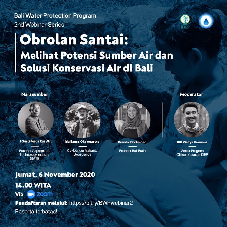 Webinar Potensi Air di Bali