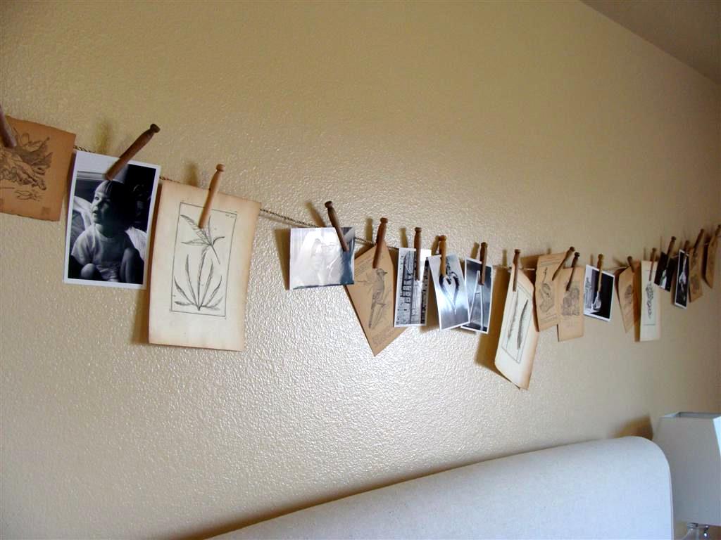 diddle dumpling Clothes  Line Photos Art Wall  Decor 