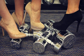 Classy high heels and iron weights harbor my perverse sexual lust