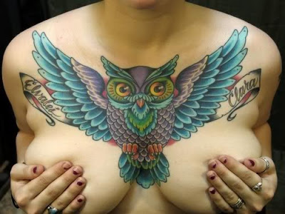 Girls with Owl Tattoos