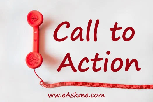 Call to Action: How to find a creative blog name: eAskme