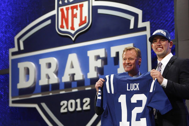 NFL Draft 2012 - Andrew Luck pone rumbo a Indianapolis Colts