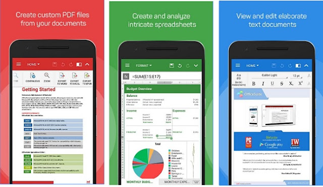 أفضل تطبيق لعرض وتعديل وإنشاء ملفات الاوفيس للاندرويد والايفون OfficeSuite + PDF Editor