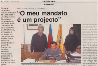 Foto digitalizada do jornal