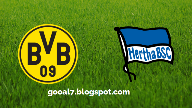The date of the match between Borussia Dortmund and Hertha Berlin on March 13-2021, the German League