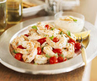 Herbed Shrimp and Tomatoes