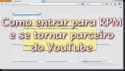 Como entrar na RPM network e tornar-se parceiro do YouTube