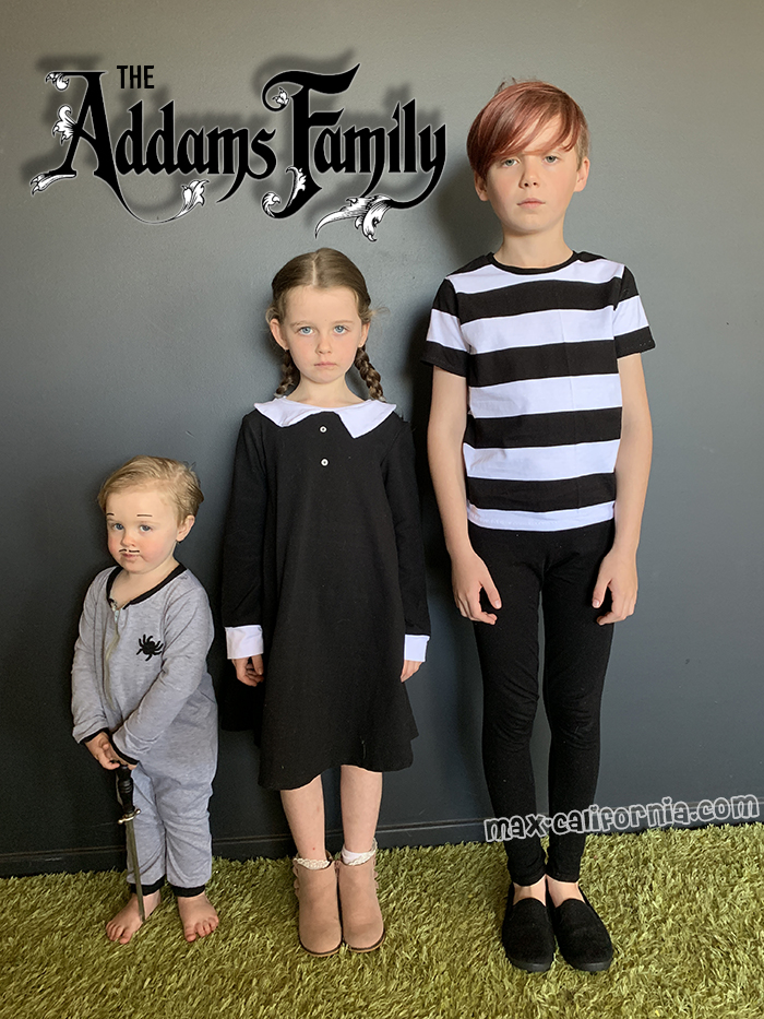 DIY Addams Family Costumes   • www.max-california.com