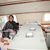 On this one? President Muhammadu buhari, wife and daughter visit china