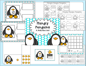 http://www.teacherspayteachers.com/Product/Penguin-Math-Mini-Unit-1033259