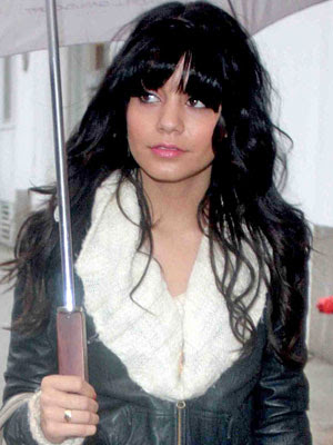 vanessa hudgens haircut with bangs. Vanessa Hudgens