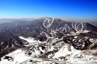 Ski Runs, the overview of the Yabuli ski runs.