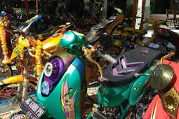 Beraneka Motor Adu Cantik di Purworejo