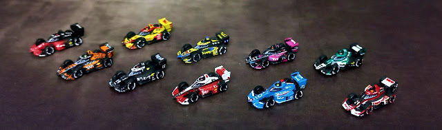 Coches miniatura Indycar para Formula D