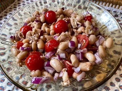 tuna and white bean salad