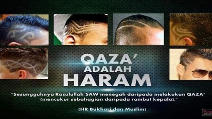 Hukum Tentang Rambut dalam Islam - fesyen Qaza', cabut uban, warnakan, potong sendiri