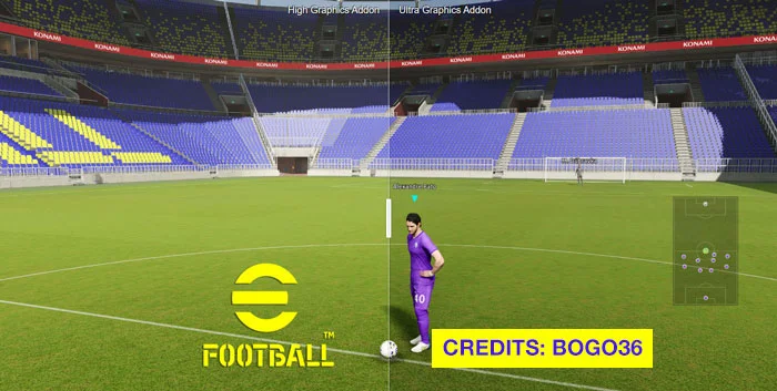 eFootball 2023 High Graphics Unlocked + High/Ultra Graphics Addon [Game Ver 2.5.1]