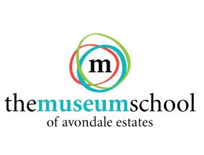 museum school,logo,design