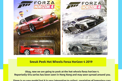 Sneak Peek Hot Wheels Forza Horizon 4 2019