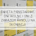 Święta państwowe, dni wolne i dni z zakazem handlu na Słowacji w 2024 roku