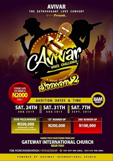 Avivar voice challenge 2019 @Citymagnate.com