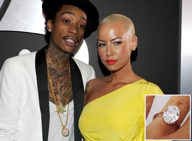 Amber Rose's $150k engagement ring from Wiz Khalifa has been stolen