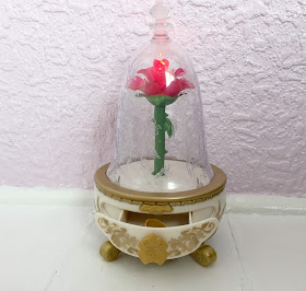 beauty and the beast rose jewellery box 