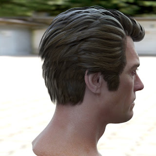 3d model Clint Eastwood head v2