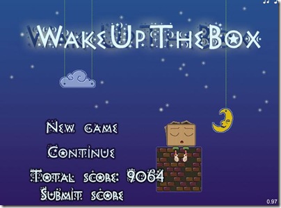 WakeUpTheBox main screen