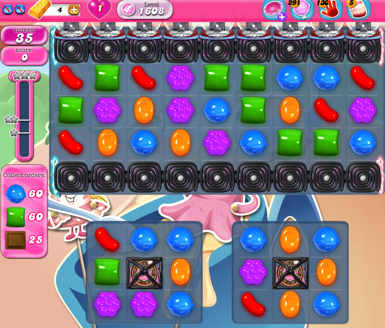 Candy Crush Saga 1608