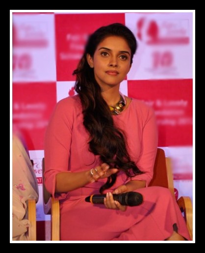 Asin in Pink Dress