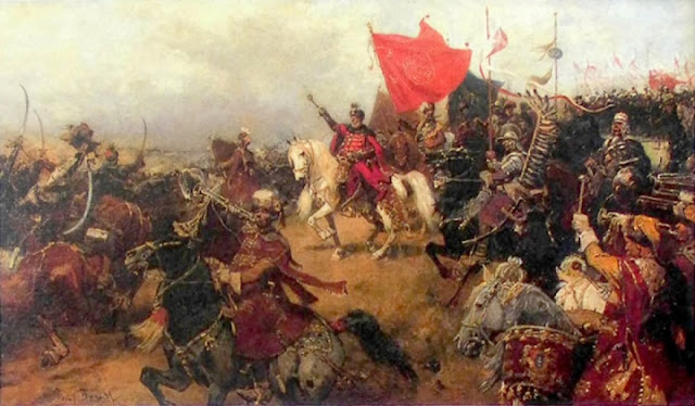 Юзеф Брандт «Битва под Хотином» (до 1867 г.).