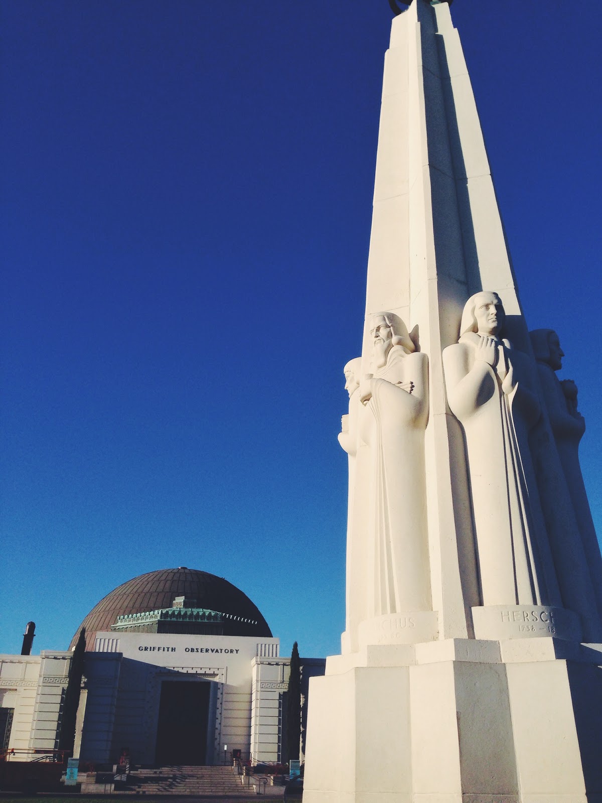 Statues on Observatory Grounds