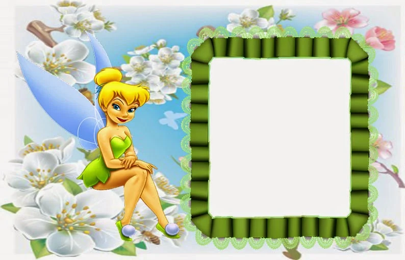 Tinker Bell, Free Printable Invitations, Labels or Cards.