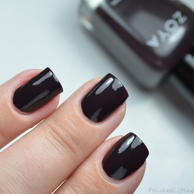 umber brown creme nail polish