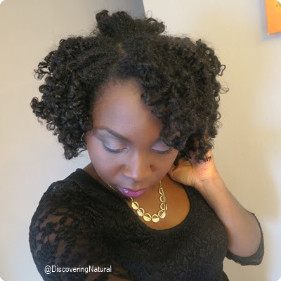 Natural Hair Bantu Knot Out