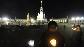 Santuário de Fátima em Fátima em Portugal