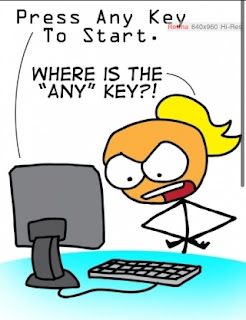 press any key to start