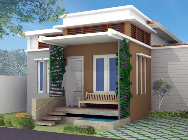 teras rumah type 36 minimalis