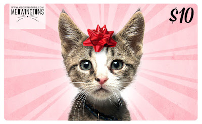 Cat Themed Gift Card | Meowingtons