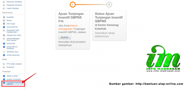 Cara Ajuan Tunjangan Insentif GBPNS di SIMPATIKA