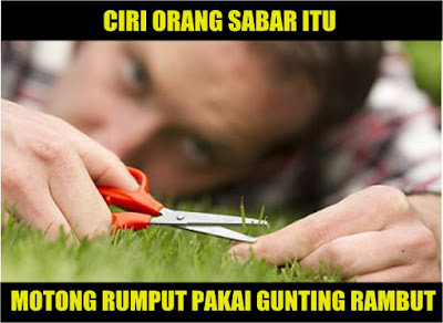 10 Meme 'Orang Sabar' Ini Kocaknya Bikin Hidup Jadi Barokah